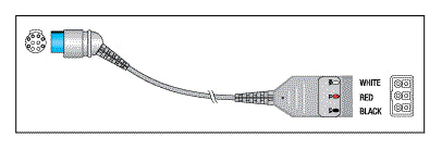 Patient Cable - 3 Lead Dual   KCC034